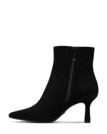 Tamaris Dressy Suede Ankle Boot Black