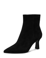 Tamaris Dressy Suede Ankle Boot Black