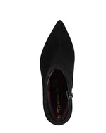 Tamaris Dressy Suede Ankle Boot Black