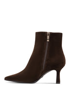 Tamaris Dressy Suede Ankle Boot Mocca
