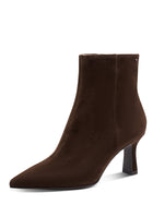 Tamaris Dressy Suede Ankle Boot Mocca