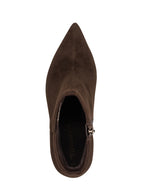 Tamaris Dressy Suede Ankle Boot Mocca