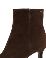 Tamaris Dressy Suede Ankle Boot Mocca