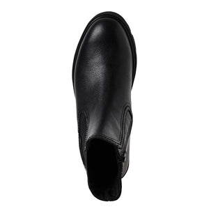 Tamaris Chelsea Leather Ankle Boot Black