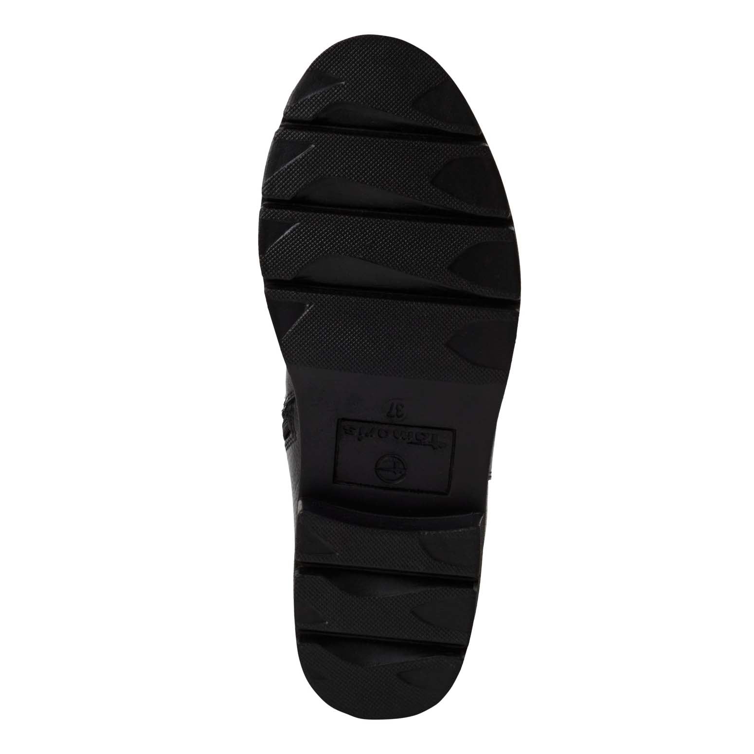 Tamaris Chelsea Leather Ankle Boot Black