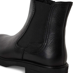Tamaris Chelsea Leather Ankle Boot Black