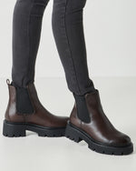 Tamaris Chunky Chelsea Ankle Boot Mocca