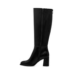 Tamaris Stretch Knee High Boot Black