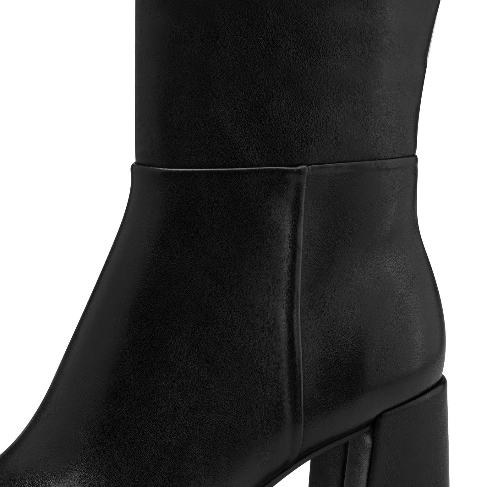 Tamaris Stretch Knee High Boot Black