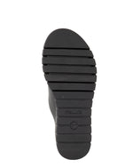 Tamaris Open Toe Wedge Mule Black
