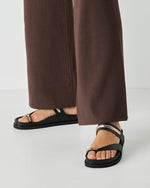 Tamaris Flat Toe Post Sandal Black