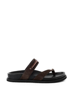 Tamaris Flat Toe Post Sandal Mocca