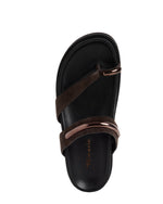 Tamaris Flat Toe Post Sandal Mocca