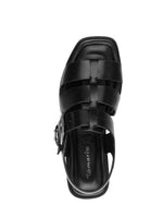 Tamaris Strappy Gladiator Flat Sandal Black