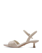 Tamaris Strappy Sandal Beige Patent
