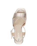 Tamaris High Platform Sandal Light Gold