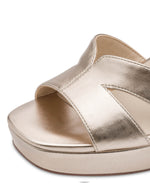 Tamaris High Platform Sandal Light Gold