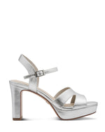 Tamaris High Platform Sandal Silver