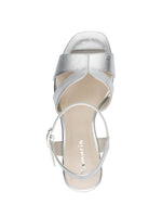 Tamaris High Platform Sandal Silver
