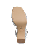 Tamaris High Platform Sandal Silver