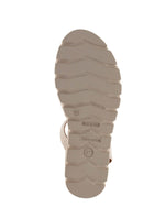 Tamaris Strappy Wedge Sandal Taupe