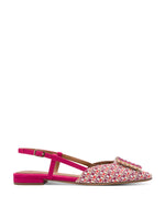 Tamaris Low Slingback Crystal Pink Comb