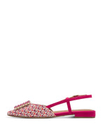 Tamaris Low Slingback Crystal Pink Comb