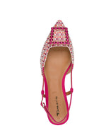 Tamaris Low Slingback Crystal Pink Comb