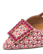 Tamaris Low Slingback Crystal Pink Comb