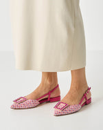 Tamaris Low Slingback Crystal Pink Comb