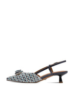 Tamaris Slingback Crystal Blue Comb