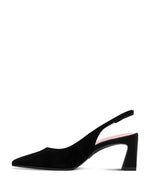 Tamaris Dressy Slingback Black Suede