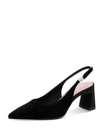 Tamaris Dressy Slingback Black Suede