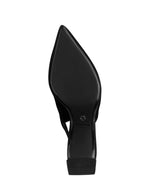 Tamaris Dressy Slingback Black Suede