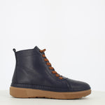 Cinders Edit Laced Ankle Boot Navy