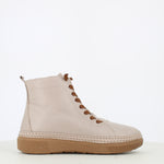 Cinders Edit Laced Ankle Boot Silver Grey