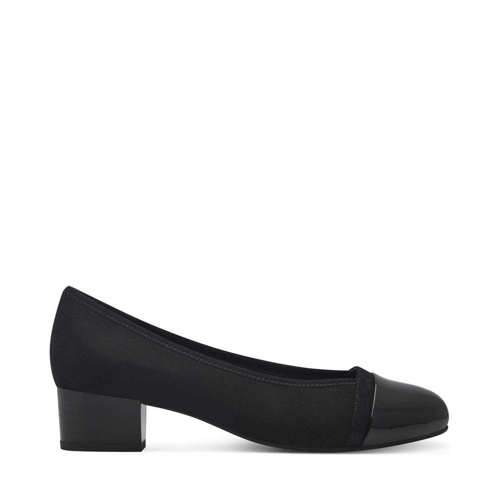 Jana Classic Court Shoe Black