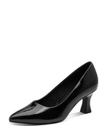 Marco Tozzi Classic Patent Court Black