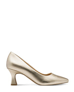 Marco Tozzi Classic Court Shoe Gold