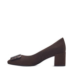 Marco Tozzi Classic Dressy Block Court Mocca