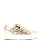 Marco Tozzi Laced Trainer Dune Metal