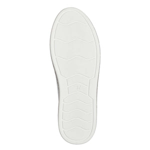 Marco Tozzi Platform Trainer White Comb Glitter