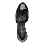 Marco Tozzi T-Bar Black Patent