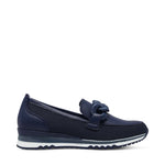 Marco Tozzi Mesh Wedge Loafer Navy