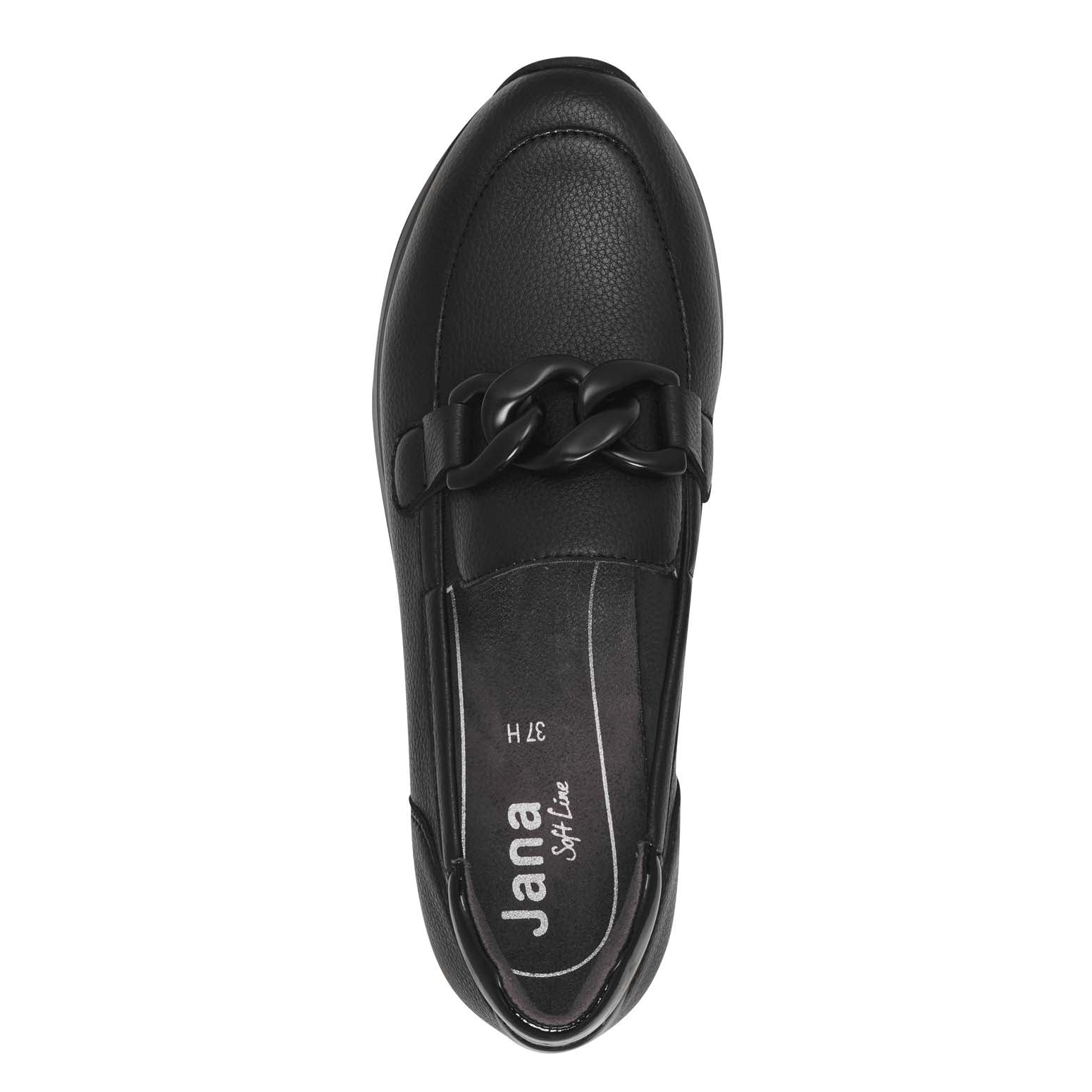 Jana Classic Loafer Black