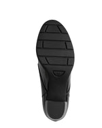 Marco Tozzi Laced Patent Ankle Boot Black