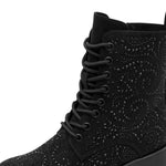 Marco Tozzi Jet Swirl Boot Black