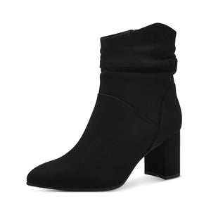 Marco Tozzi Slouch Ankle Boot Black