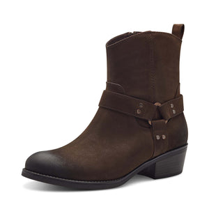 Marco Tozzi Cowboy Boot  Cafe Nubuck