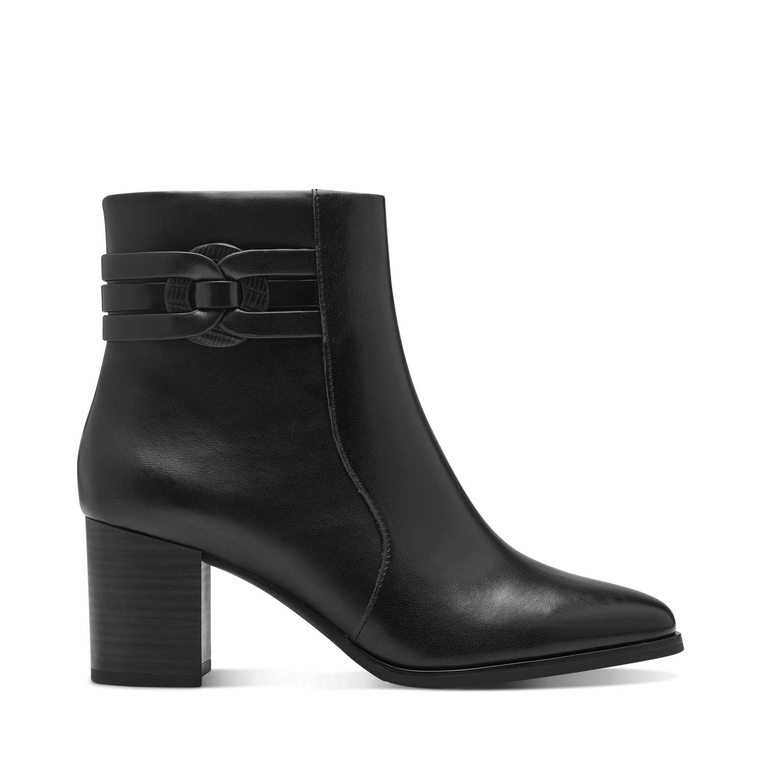 Marco Tozzi Classic Ankle Boot Black Comb